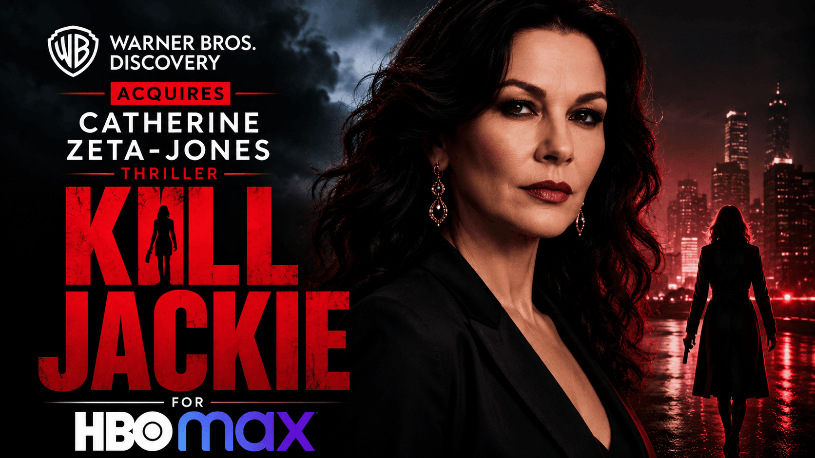 Warner Bros. Discovery Catherine Zeta-Jones bilen "Kill Jackie" trillerini HBO Max üçin satyn aldy